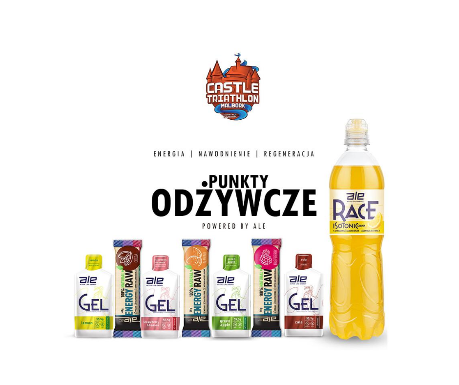 malbork_ctm2020_punkty odzywcze Castle Triathlon Malbork 2020