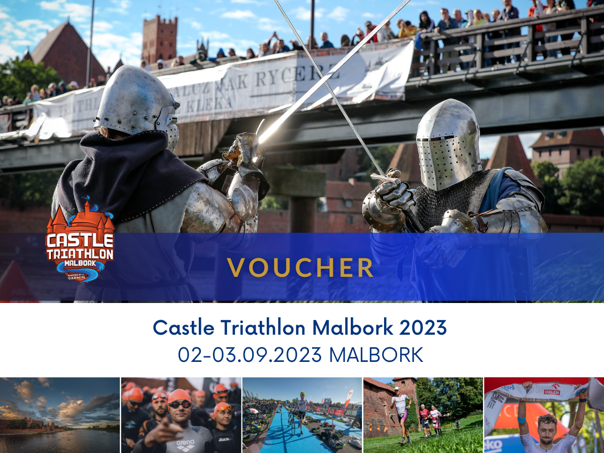 Castle Triathlon Malbork 2023 voucher