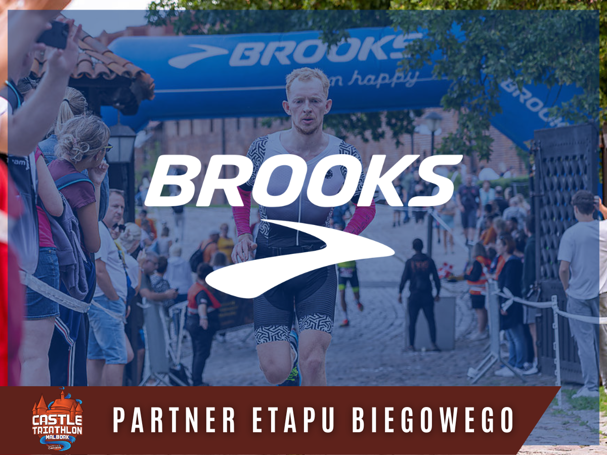 Brooks partnerem etapu biegowego podczas Castle Triathlon Malbork 2024